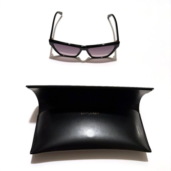 Saint Laurent YSL Acetate Cat-Eye Sunglasses / NEW never worn - Picture 4 of 4